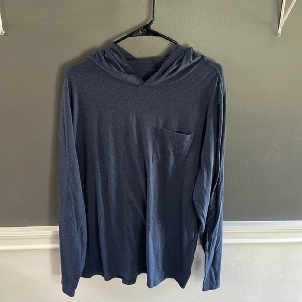 Vineyard Vines Men's Long Sleeve Hooded Shirt Size Large